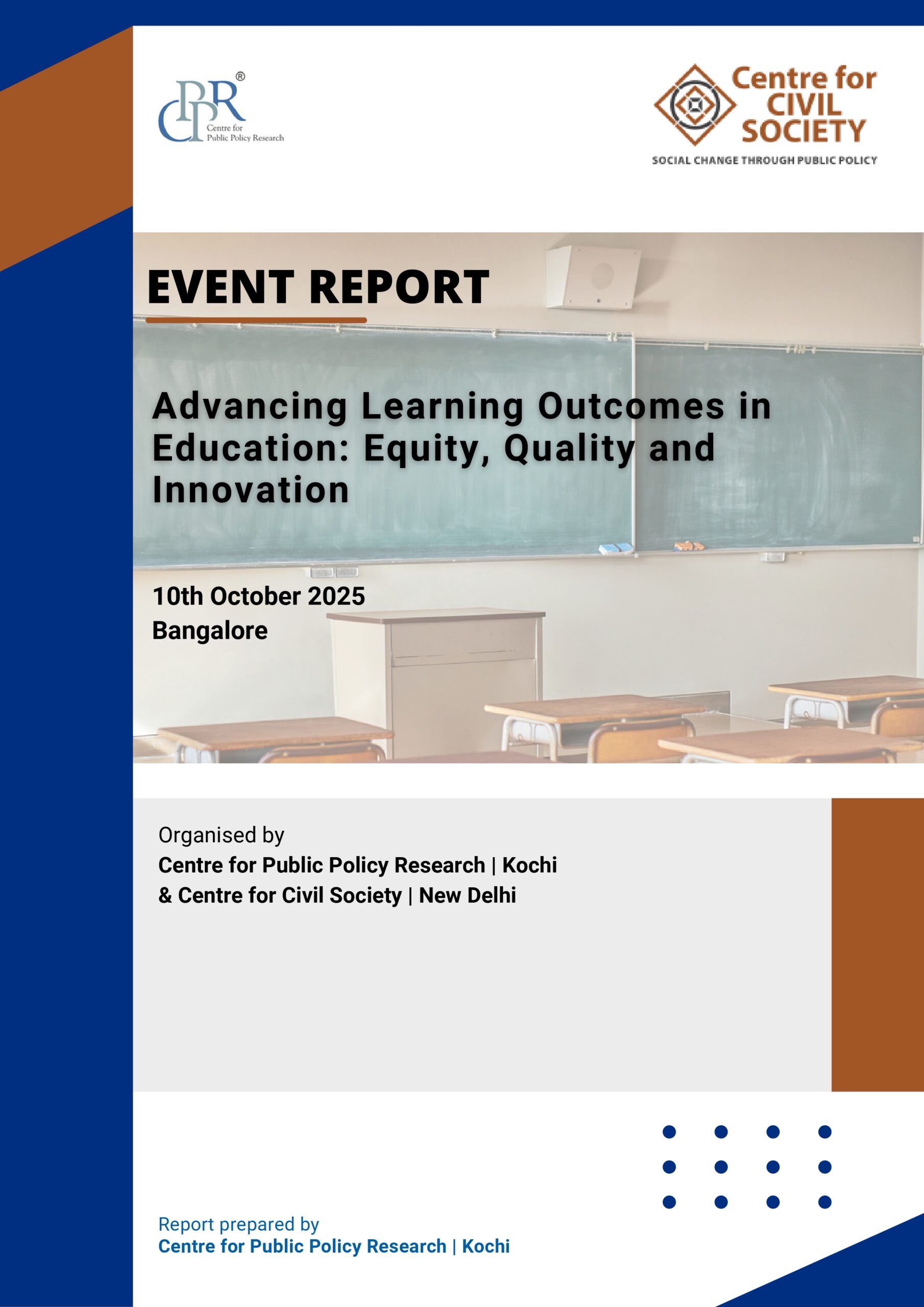 Edupreneur Roundtable at Bengaluru | CPPR | CCS
