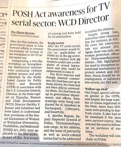 POSH Act application to be extended to TV serial sector soon: WCD Director