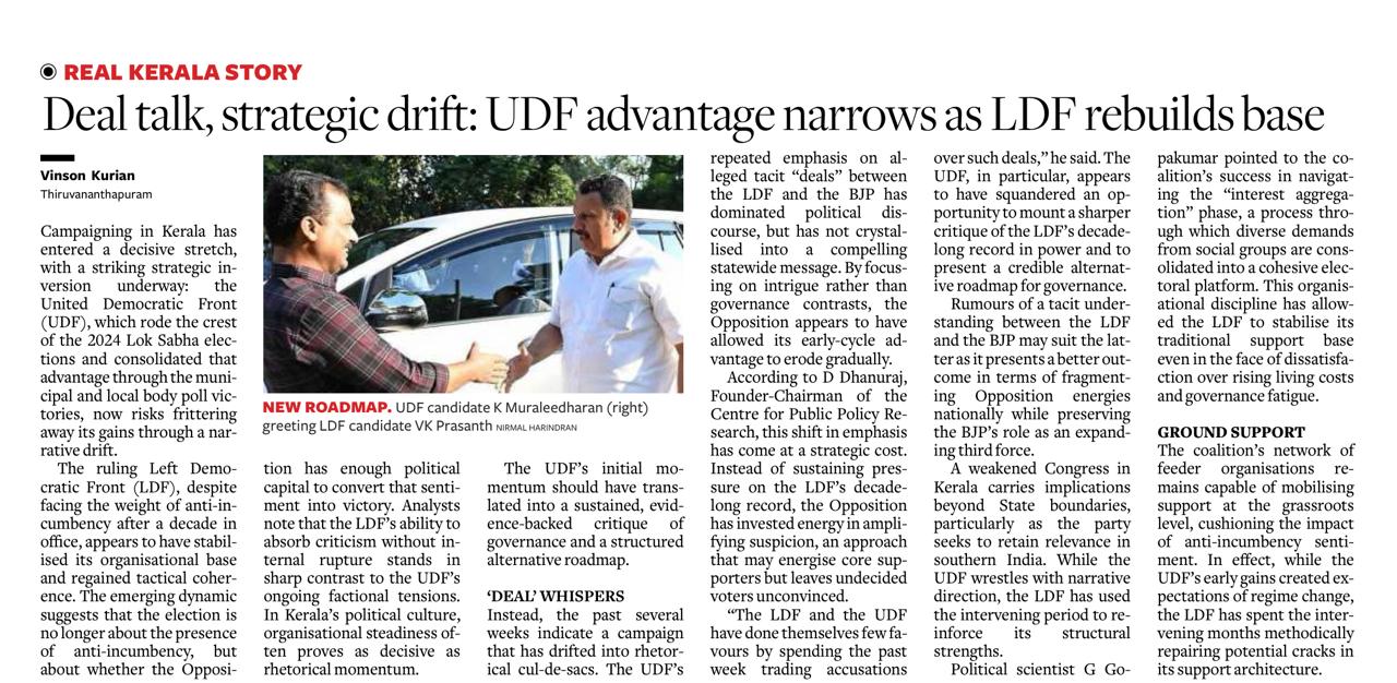 Kerala Polls 2026 strategies