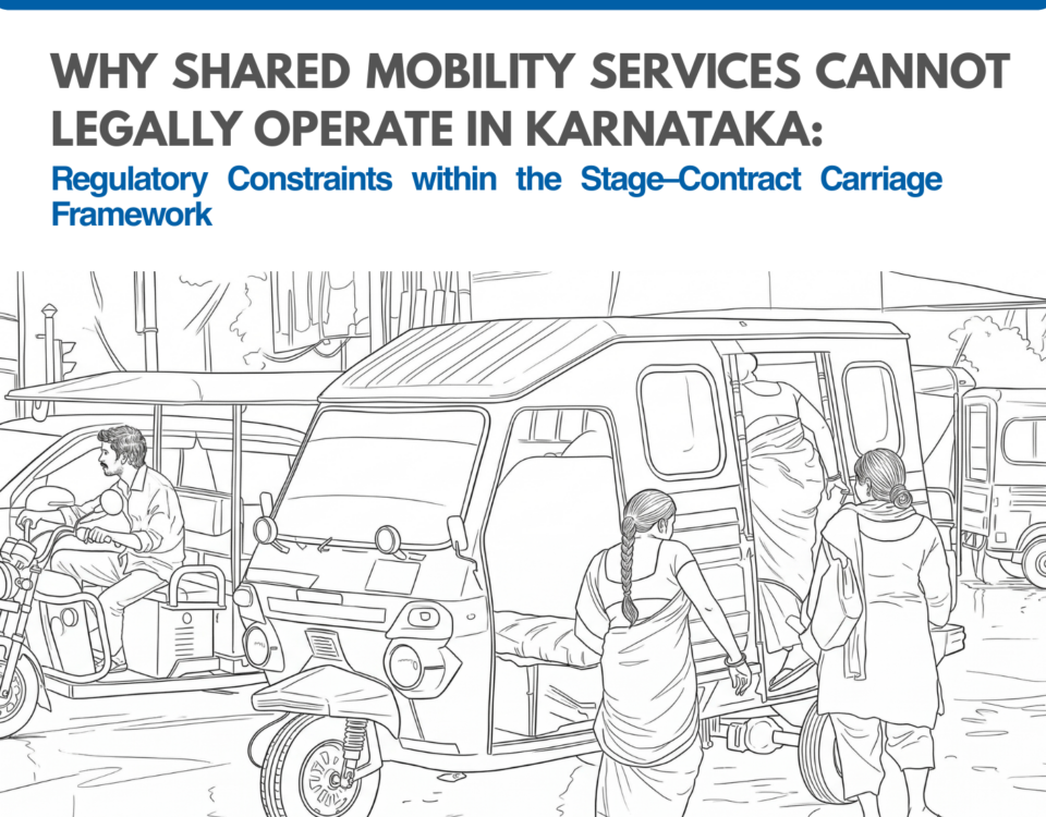 Shared Mobility in Karnataka