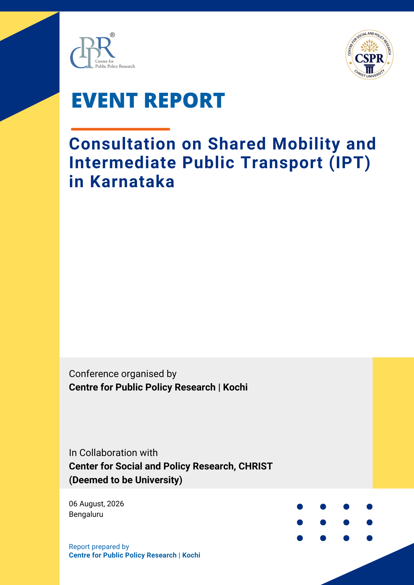Unlocking Shared Mobility in Karnataka